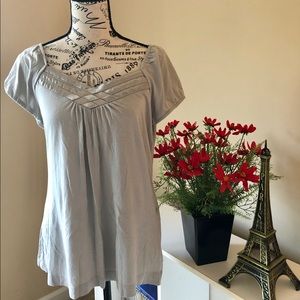 🌹DONATED🌹 Satin Accented Top